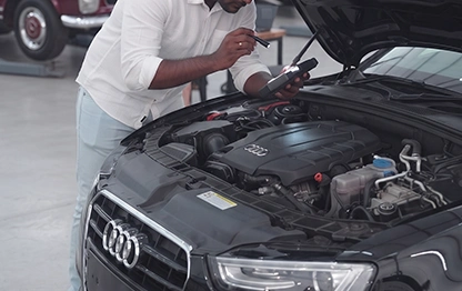 Audi Motor kontrolle