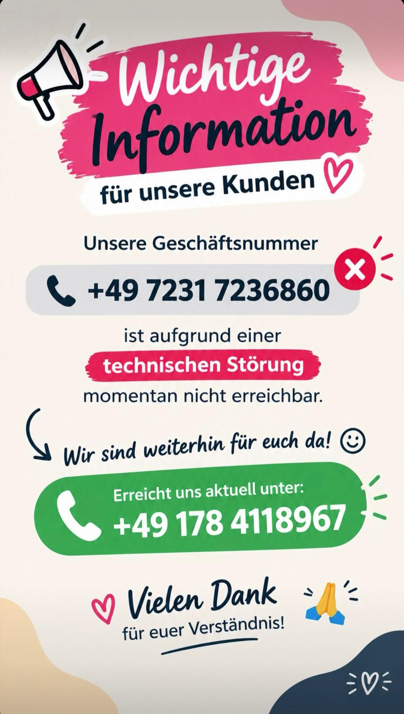 Wichtige Info / Flyer KFZ-Gutachter Qamar